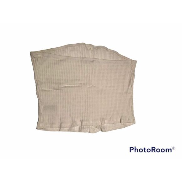 Am Eagle Button Front Tube Top - Picture 2 of 5